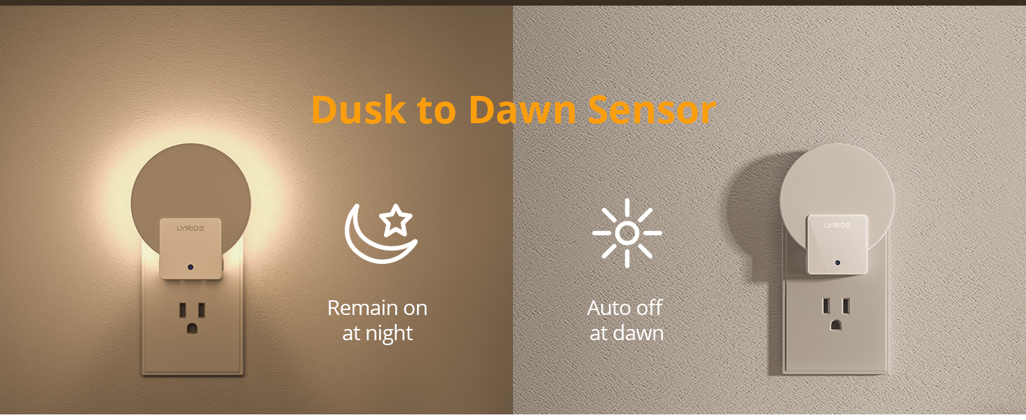 light sensor night light
