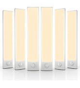 Under Cabinet Lighting, 32 LED Motion Sensor Light Indoor, Wireless USB Rechargeable Magnetic Clo...