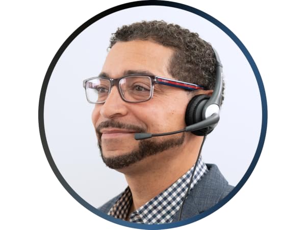 Mono Headset with Single Plug &amp; Y-adapter, AC-104 analog mono headset, VoIP headset, Mono headset
