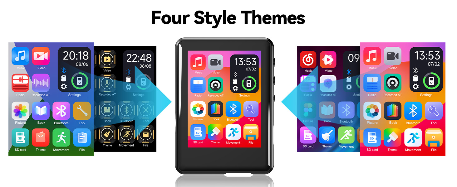 S7-A+_4 MP3 player‘s Style