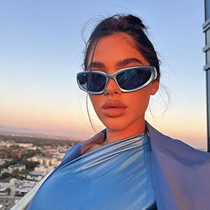 Y2K Wrap around sunglasses