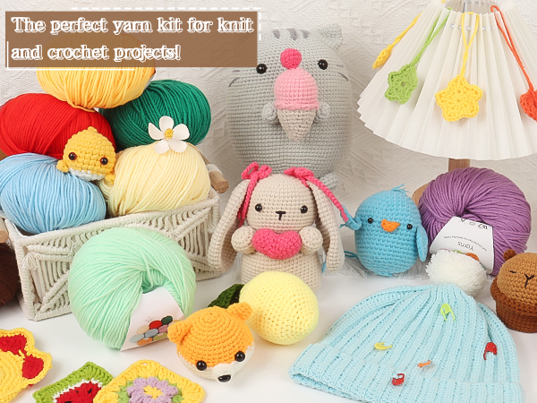 Cotton Yarn for Crocheting