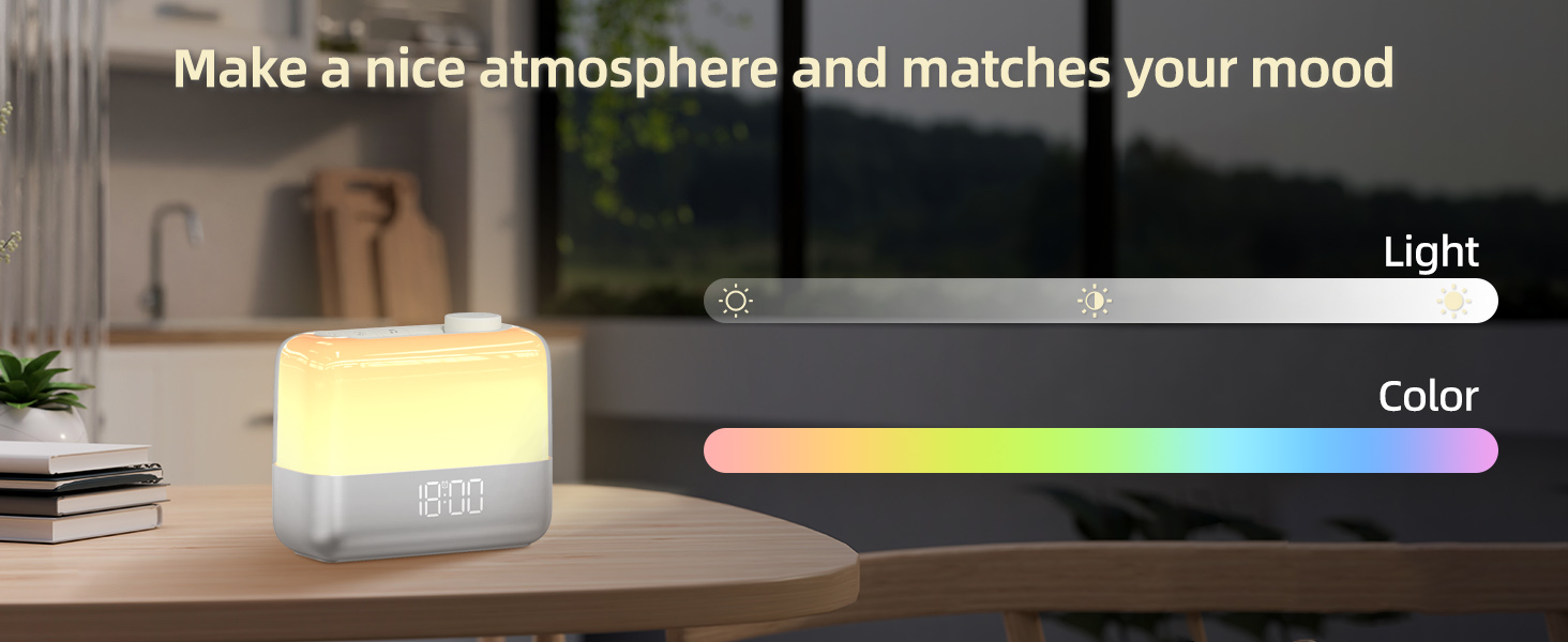 Make a nice atmosphere and matches your mood