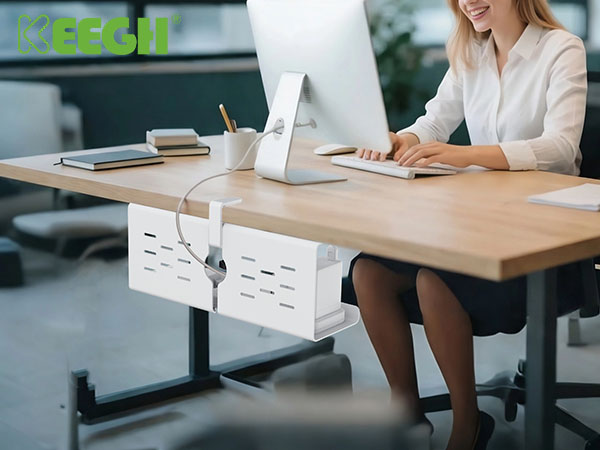 White Cable Management Tray-1