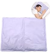 Reusable Gel Ice Pack for Sleeping, Injuries, Chill Pillow Cooling Pad, Relieve Headaches, Migrai...