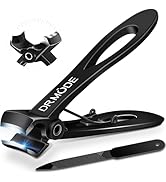DRMODE Nail Clippers for Men Thick Nails, Heavy Duty Toenail Clippers for Seniors Thick Toenails ...