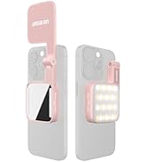 Amaran Go Magnetic Phone Selfie Light, Portable LED Light with Built-in Mirror for Selfie, Makeup...