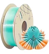 SHIMMERFIL Tri Color Pla Filament, Pla Filament 1.75mm, Silk Pla Filament, Gradient 3D Filament, ...