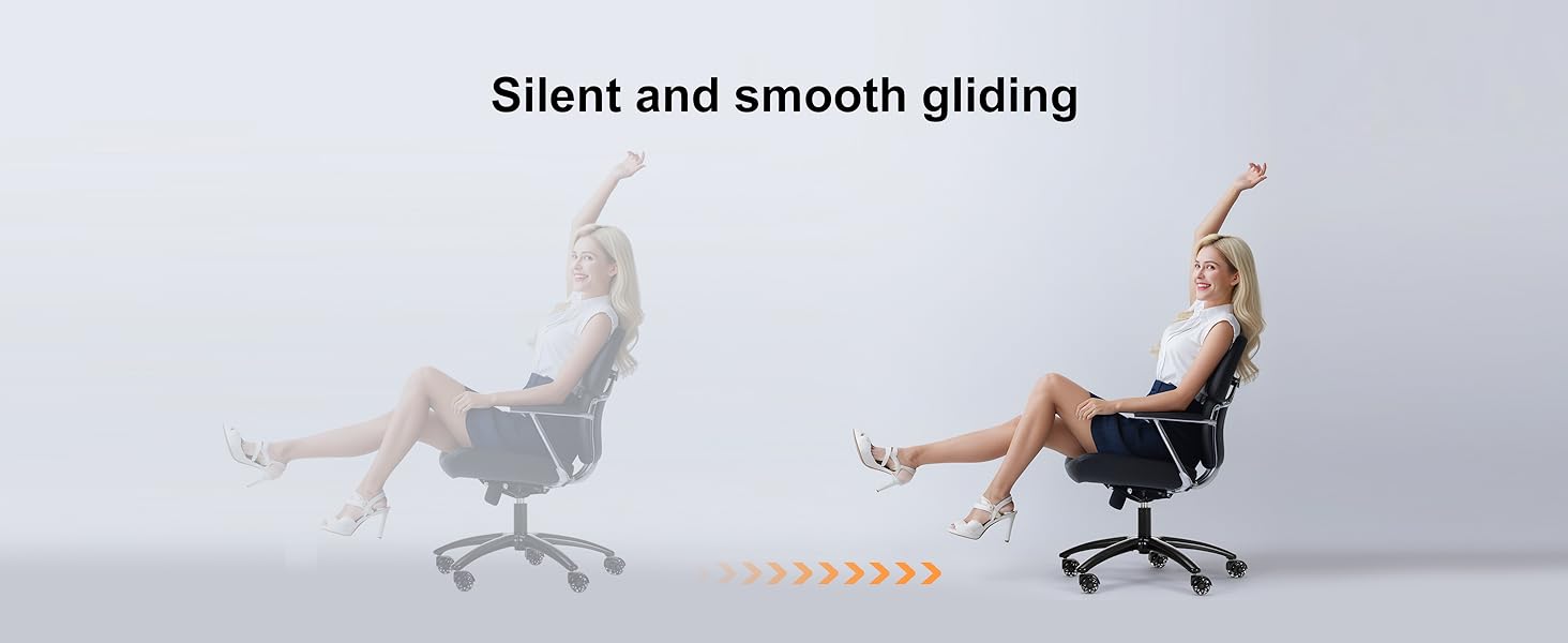 smooth gliding rolling base