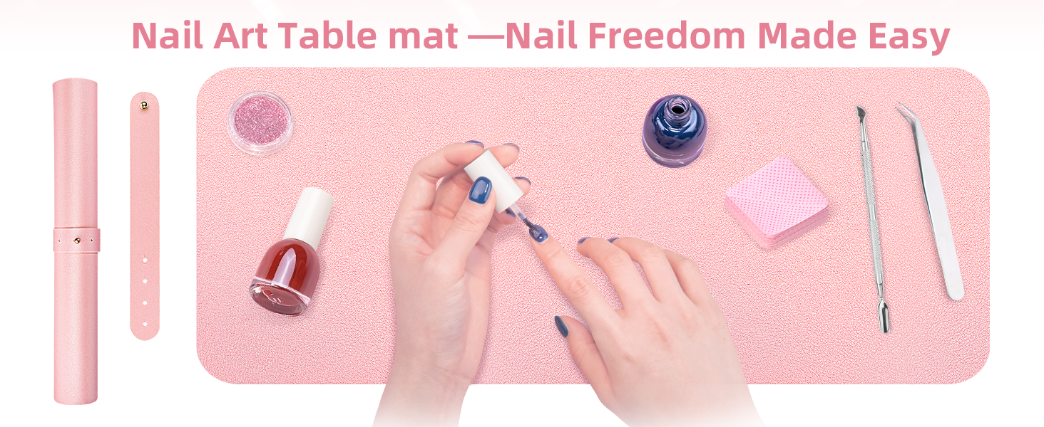 Nail Art Table Mat