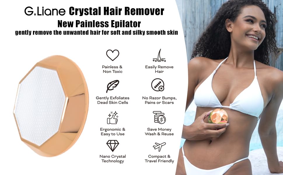 G.Liane Crystal Hair Eraser