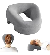 Narottl Ergonomic Face Down Pillow for Massage – Memory Foam Face Pillow with Detachable Cover, I...