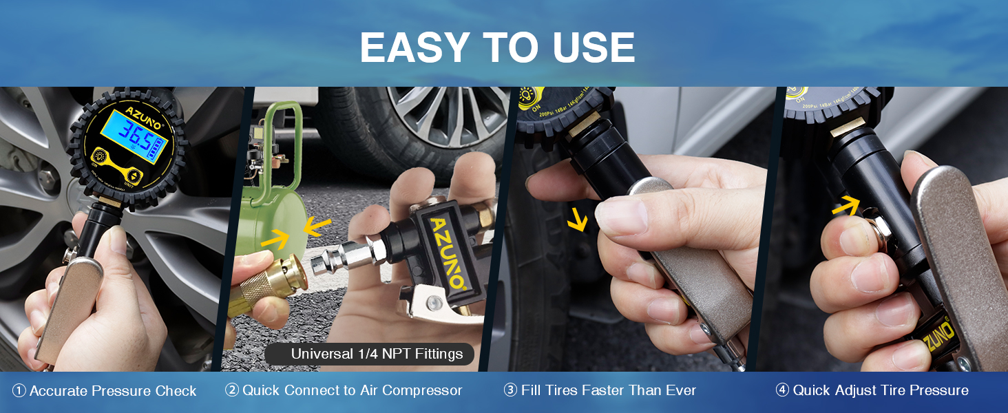 tire air pressure gauge