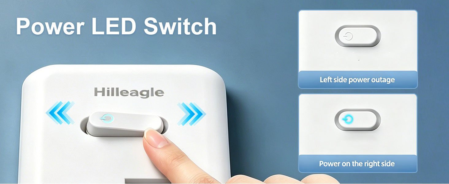 flat plug power strip