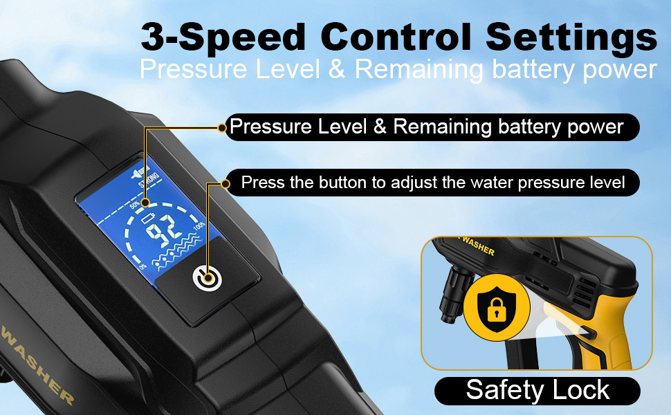 cordless pressure washer portable power washer