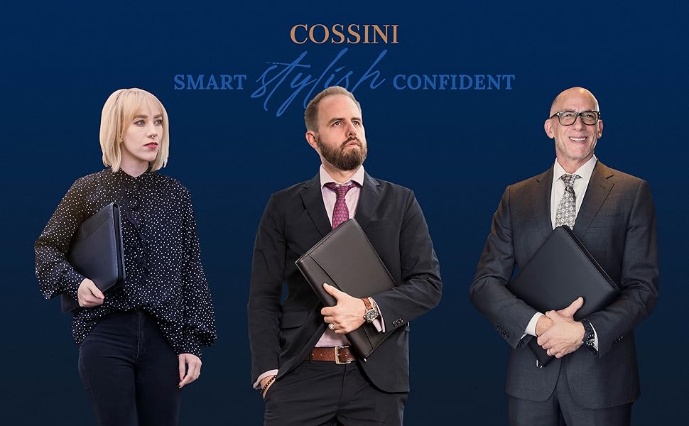 Cossini premium padfolio black