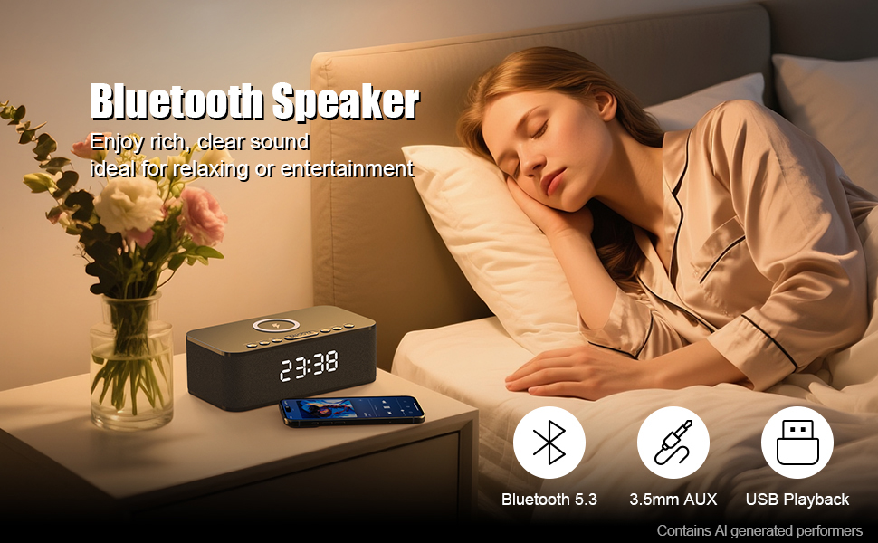 alarm clocks for bedrooms
