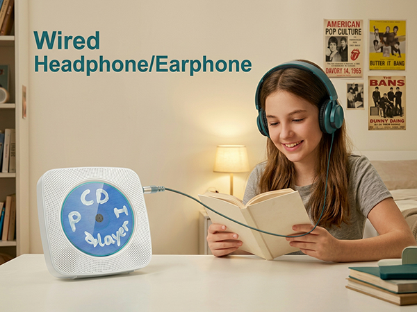 Portable CD Player with Bluetooth