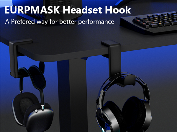 EURPMASK Headphone hook
