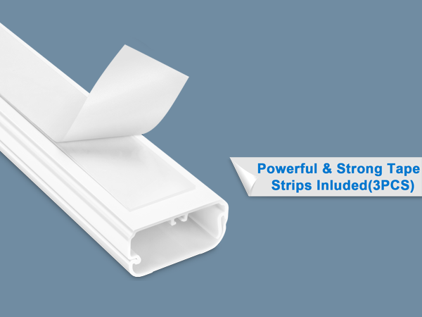 conceal cords on wall