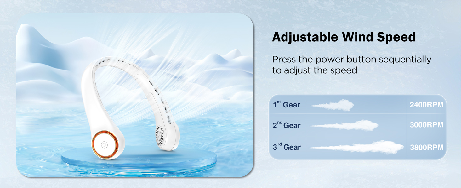 Portable Neck Fan