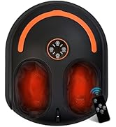 Wedpun Shiatsu Foot Massager Electric Feet Massage Machine Deep Kneading Relief for Plantar Fasci...