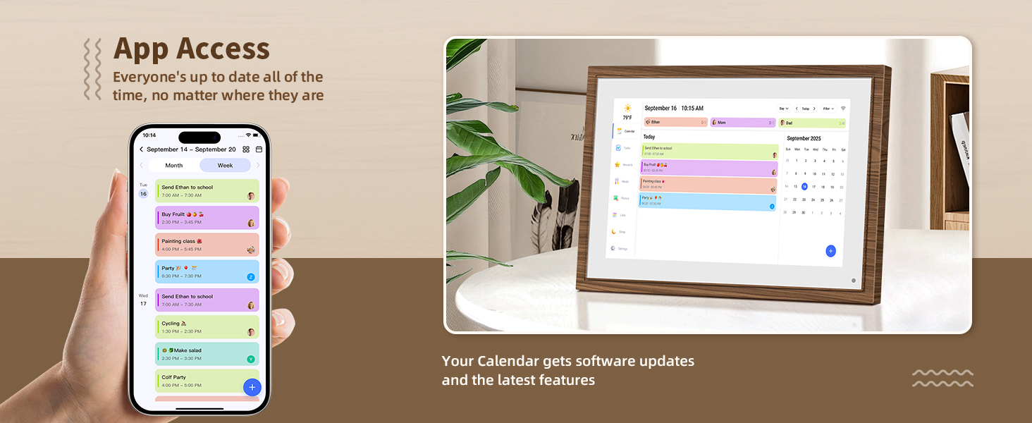 digital calendar