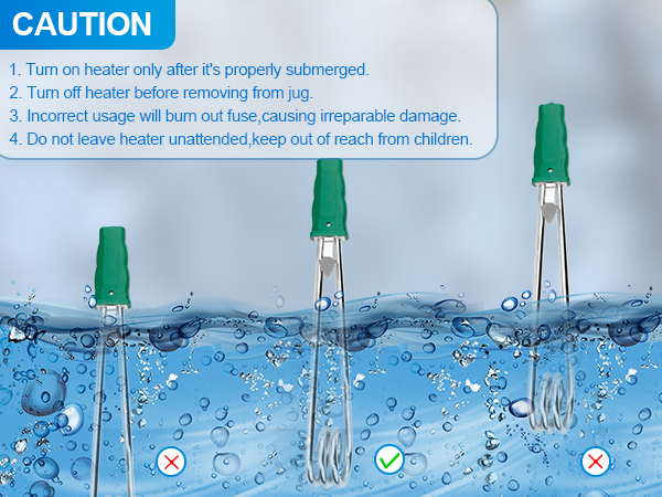 portable water heat element