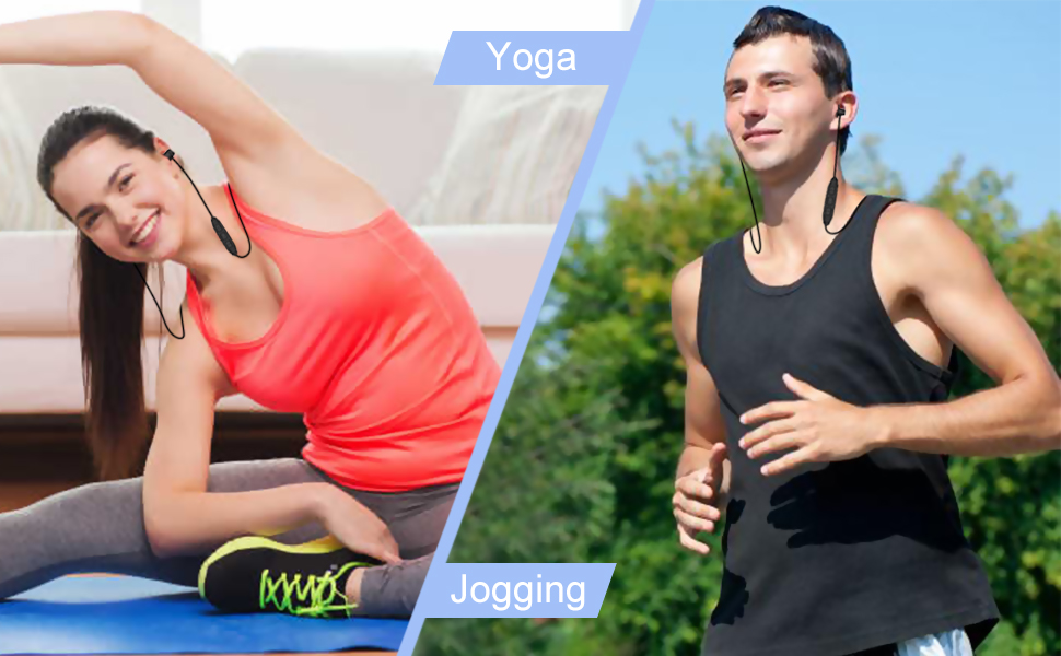 GOOJODOQ Sleeping Earbuds is good for Yoga and Jogging too!