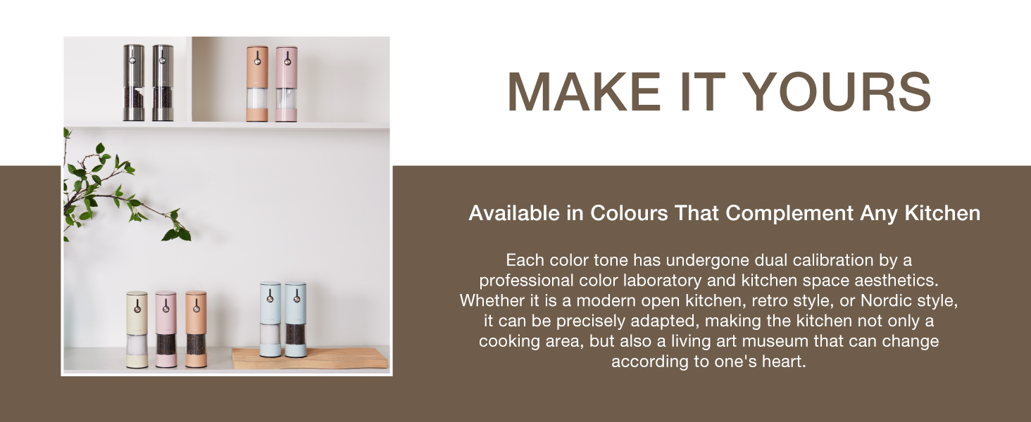 salt and pepper grinder set