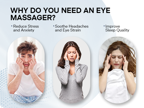 eye massager for migraines