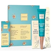 Onsen Secret Nail Care Kit | Enzyme Powered Cuticle Cream, 4-Way Nail Buffer Block, Replacement P...
