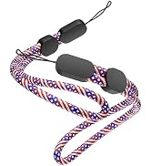 Avorast Hand Wrist Strap Lanyard, 2 Pack Carbon Fiber Phone Lanyards Adjustable Lanyard for GoPro...