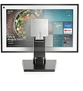 Jakeko Lay Flat Low Profile Monitor Stand - for 14-24" Screens Ergonomic Adjustable Desktop Mount...