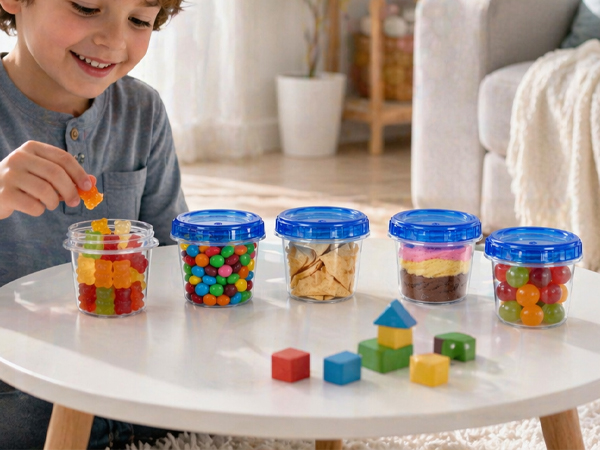 small snack containers