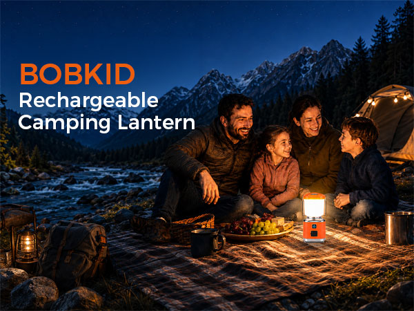 1 Pack Compact Rechargeable Camping Lantern