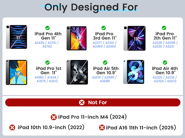 keyboard case for Pro 11