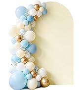 7.2FT Beige Arch Backdrop Cover, Spandex Arch Cover Stretchy Backdrop for Wedding, Balloon Arch B...