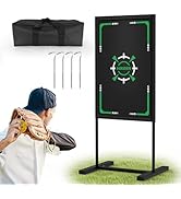 Hikeen Baseball Strike Zone Target for Plastic Balls-Premium Metal Frame,Compatible with Wiffle B...