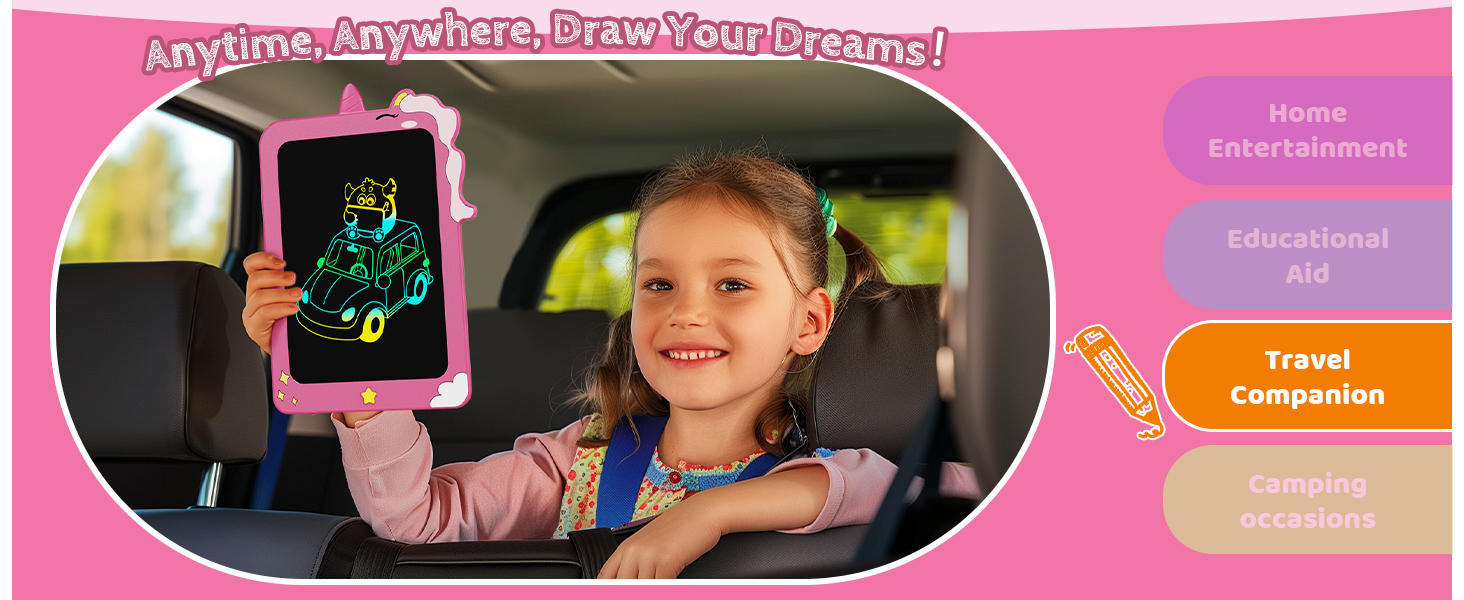 LCD Writing Tablet for kids Doodle Board drawing pad