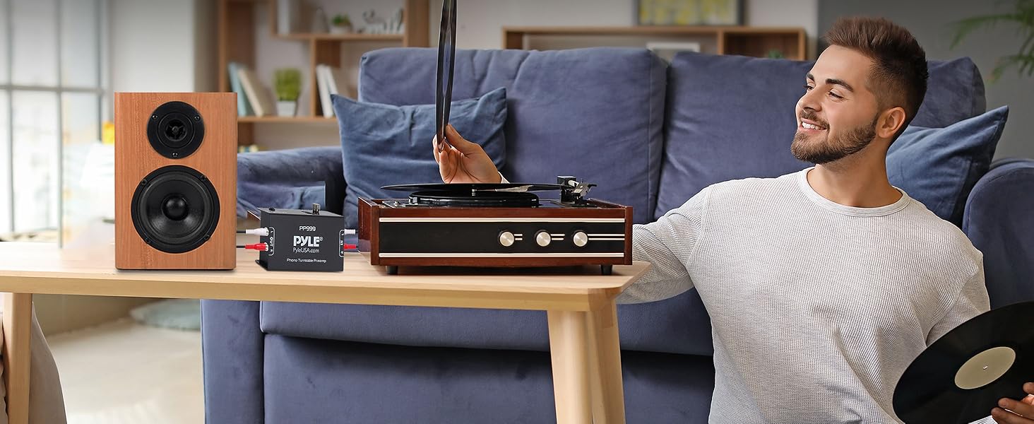 preamplifier preamp stereo turntable phono audio rca mini guitar microphone amplifier receiver