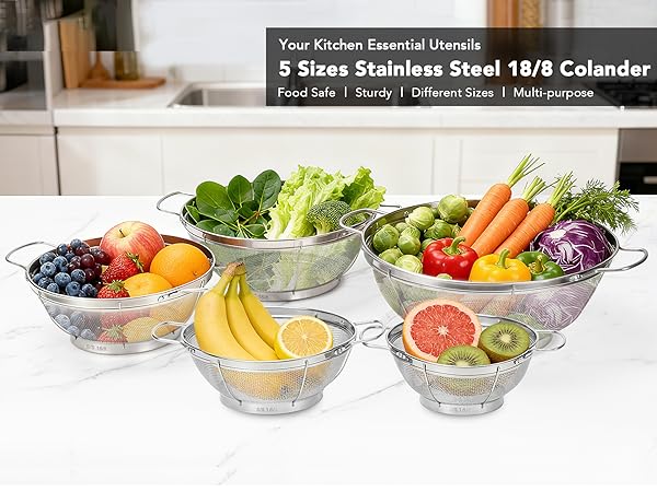 5 Pack Colander