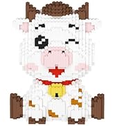 BDYDT Dairy Cattle Micro Building Blocks Set(1983PCS) Gift for Adults and Kids