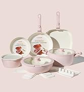 23Pcs Cookware Set Pink