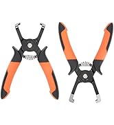 PLATATO 2PCS Disconnect Pliers Set EVAP and Fuel Line Disconnect Tool Set Includes 40 Degree and ...