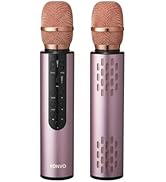 YONVO Bluetooth Karaoke Microphone Loud Wireless Portable Handheld Singing Mic for Adults Home Pa...