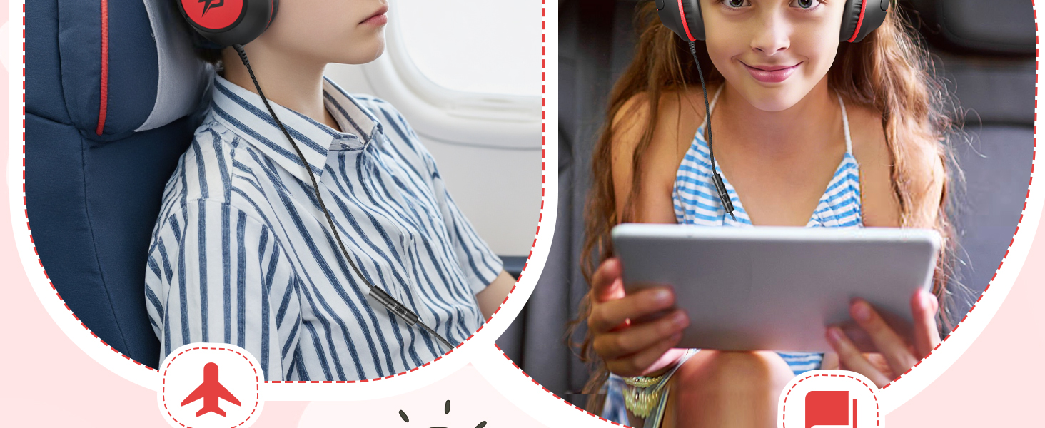 kids headphones wired