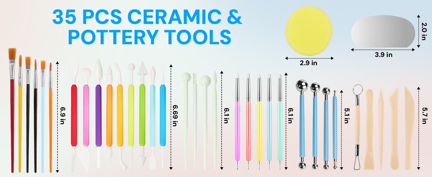 Pottery Tools Kit