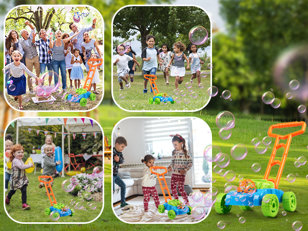 Tons of Colorful Bubbles