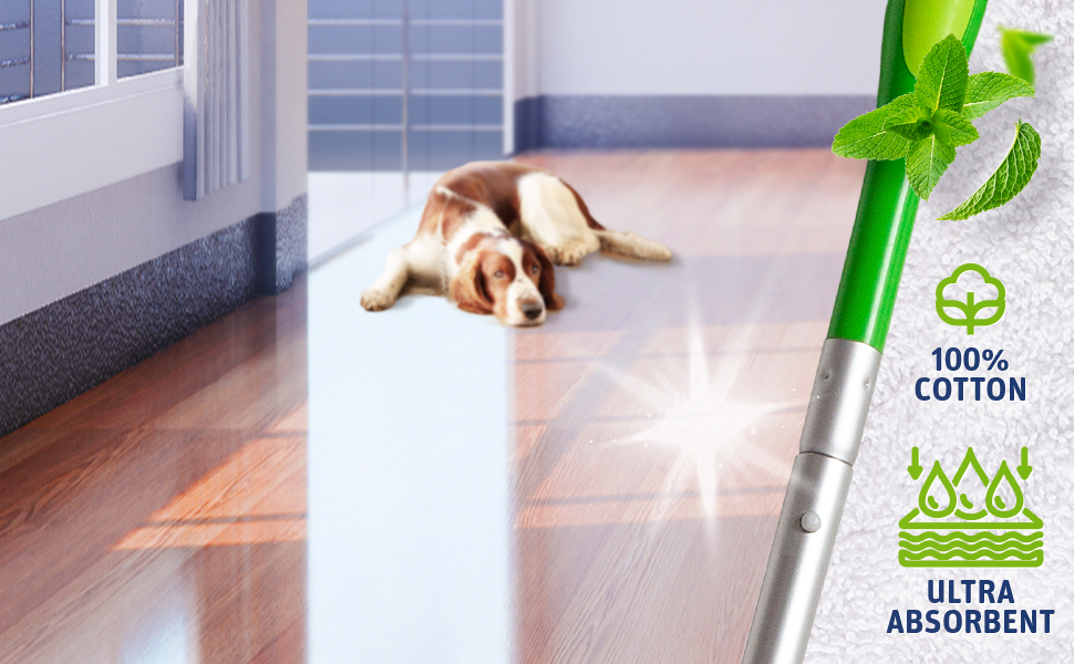 100% Cotton mop pads